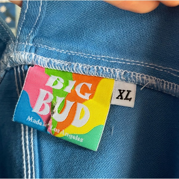 Big Bud Press royal blue overalls, size XL - Picture 3 of 6